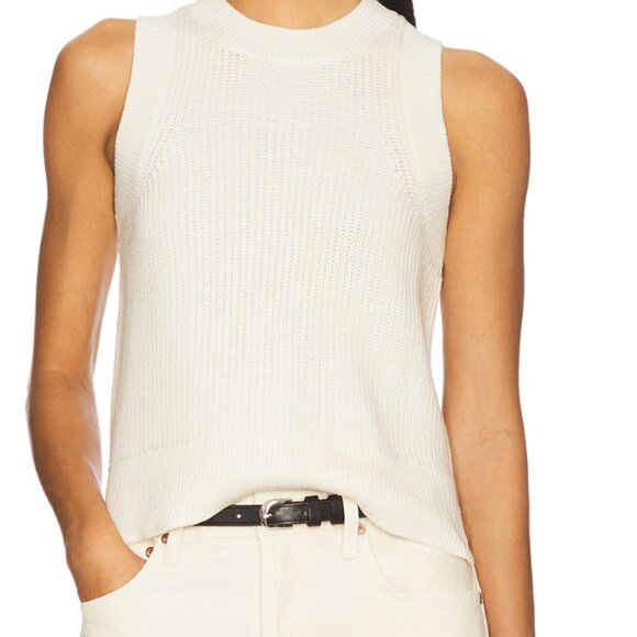 525 America Sweaters - 525 Ivory Sweater Tank
